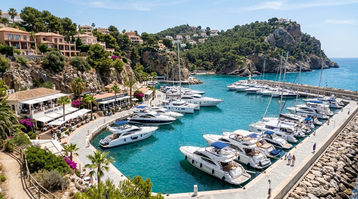Der exklusive Yachthafen Marina del Este zwischen Almuñécar und La Herradura